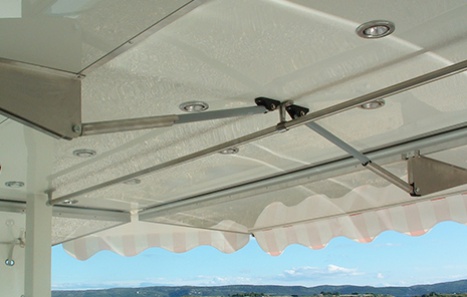 barre lisse à saucissons pour remorque de charcutier