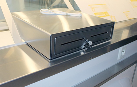 tiroir caisse remorque vitrine commerçant